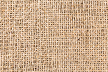 background made of old sackcloth