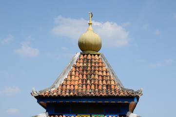 Roof of Masjid Machap Lama (Old Machap Mosque)