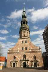 St. Peter's Church in Riga