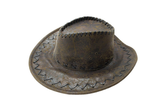 Cappello cowboy cuoio marrone