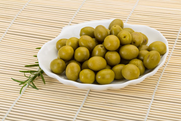Green olives