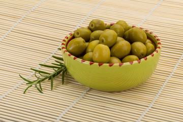Green olives