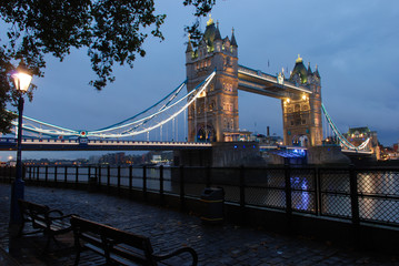 City of London and Tower Bridge