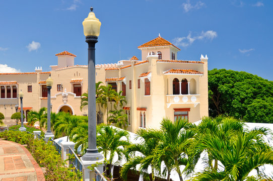 Castillo Serralles Mansion at Ponce Puerto Rico