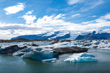 glacier lagoon in Iceland