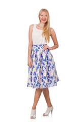 Young woman in fashion concept