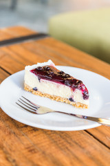 Blueberry cheese cake