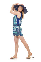 Young woman in fashion concept