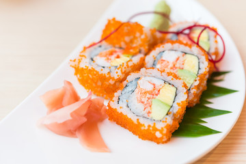 California roll sushi maki