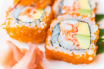 California roll sushi maki
