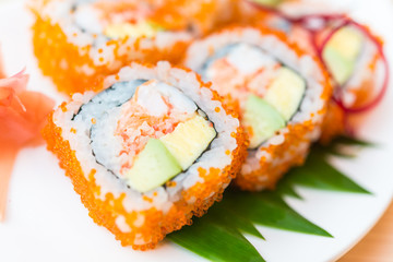 California roll sushi maki