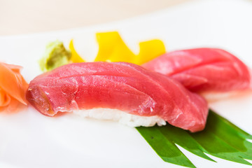Tuna sushi