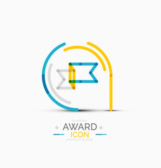 Award icon, logo