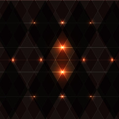 Orange wink vintage pattern background