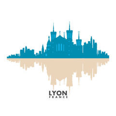 Obraz premium Vector silhouettes of the city