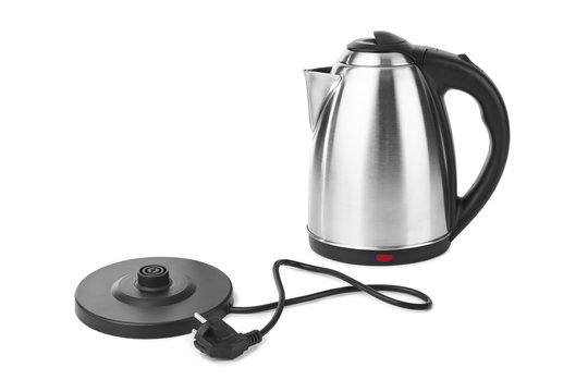 Background Image Of Electric Kettle With Plug On The Wall. Prepare For Boil  Water. Stock Photo, Picture and Royalty Free Image. Image 36377289.