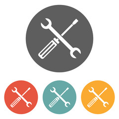 spanner & screwdriver icon