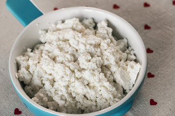 Tasty cottage cheese