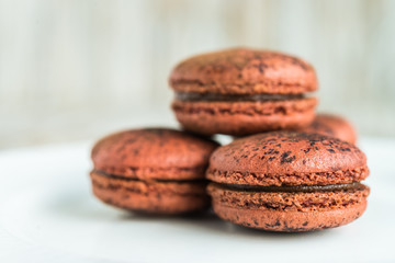 Chocolate macaroon