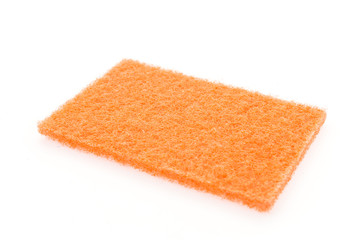 Scouring pad isolated on white background