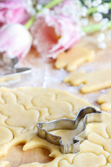 Easter gingerbread cookies