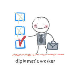 diplomatic worker