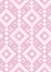 Simple seamless traditional slavic pattern