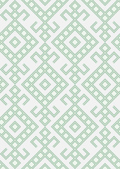 Simple seamless traditional slavic pattern