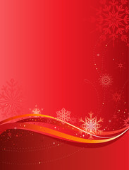 Christmas Background Red
