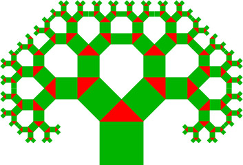 Obraz premium Albero di pitagora