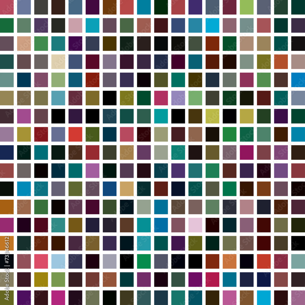 Poster abstract background with squares.