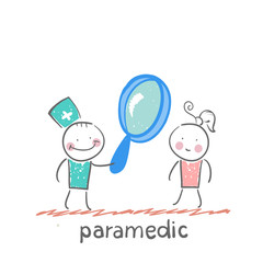 . Fun cartoon style illustration. The situation of life.