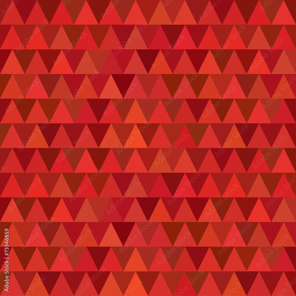 Poster abstract background with triangles.