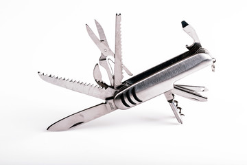 metallic swiss army knife