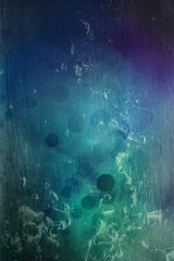 abstract blue bubble texture