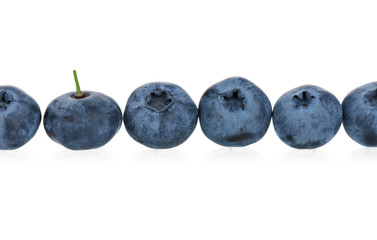 Ripe blueberries