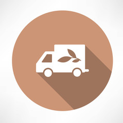 eco truck icon