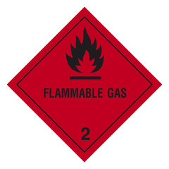 Hazardous materials sign