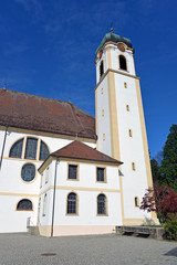 Fototapeta premium Pfarrkirche Sankt Katharina in Wolfegg