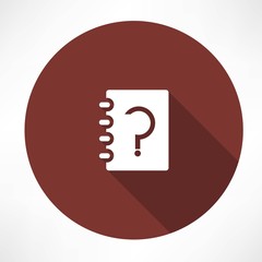 notebook whith question