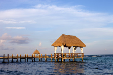 wooden dock