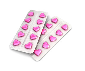 3d heart pills tablet