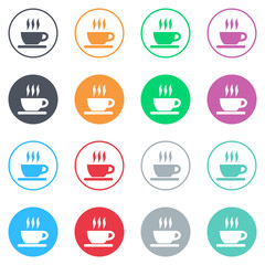 Vector flat iButtons