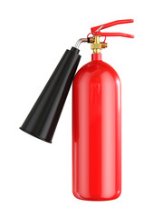Obraz premium Extinguisher isolated