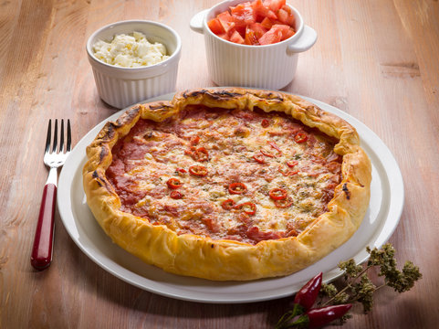 french pastry pizza