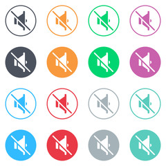 Vector flat iButtons