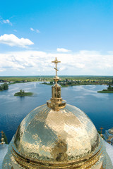 View from the belfry of the dome of the Cathedral Epiphany