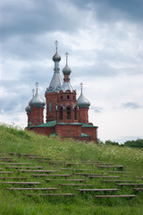 Church of the Savior Transfiguration at the source of the Volga