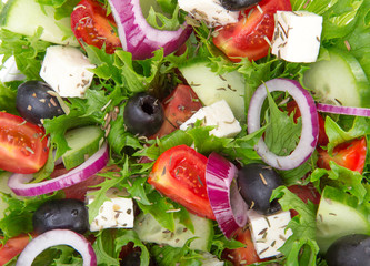 Fresh tasty salad