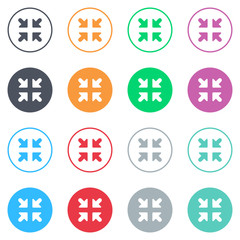 Vector flat iButtons
